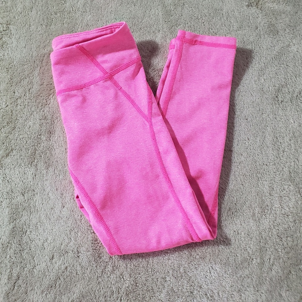 Zara Kids Yoga Leggings Hot Pink Workout Pants